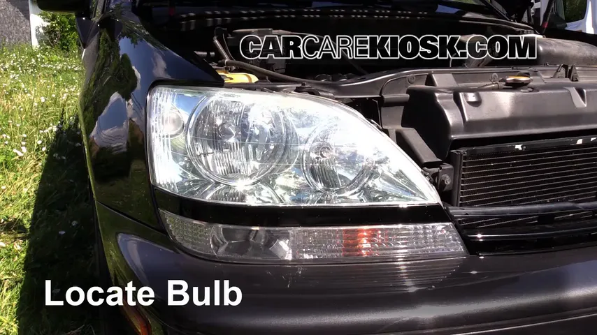2003 Lexus RX300 3.0L V6 Lights Daytime Running Light (replace bulb)